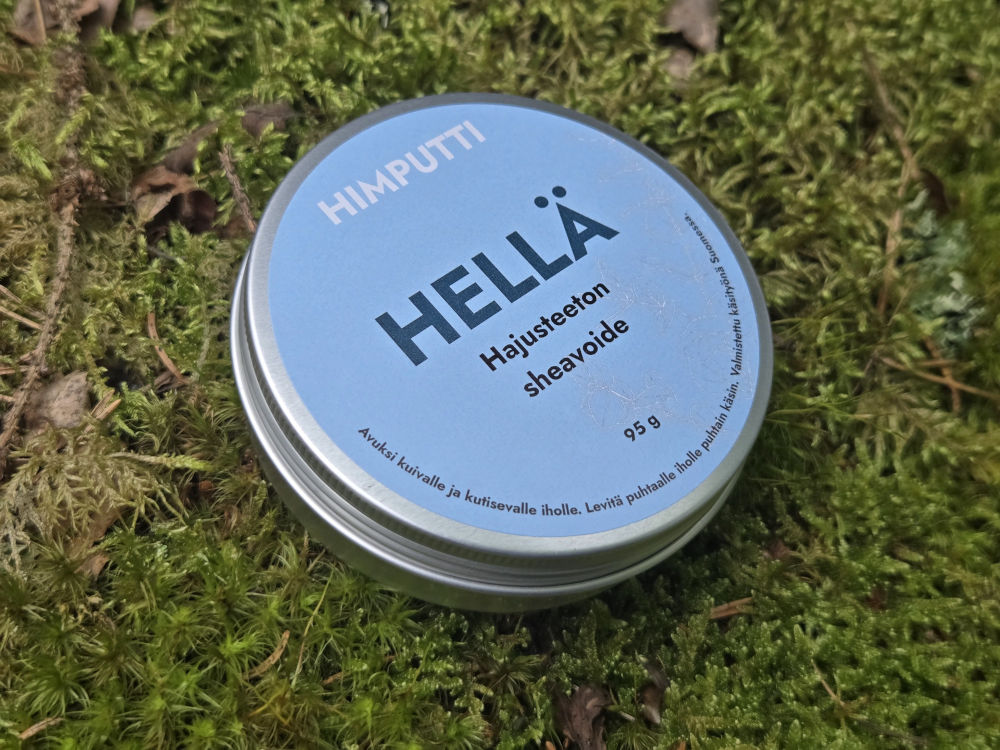 Vegaaninen hellä sheavoide