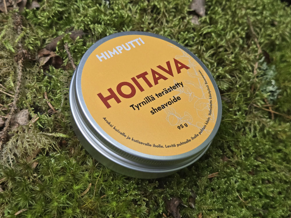 Vegaaninen hoitava tyrni sheavoide