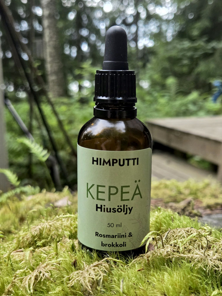 KEPEÄ - Silkkisen kevyt hiusöljy